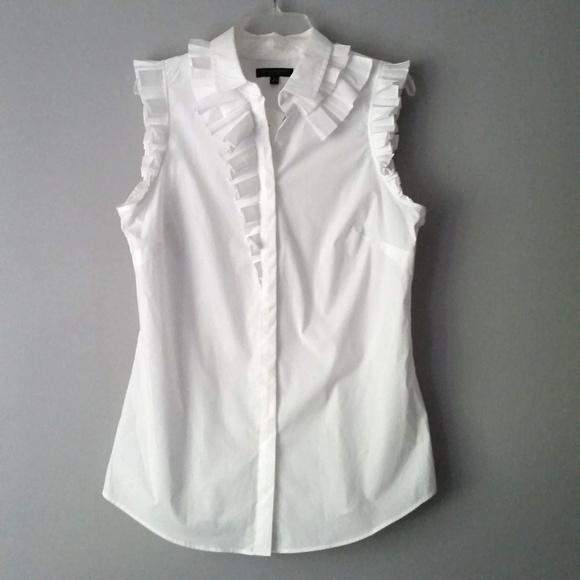 Banana Republic Tops - NWT Banana Republic Asymmetrical Ruffle Blouse